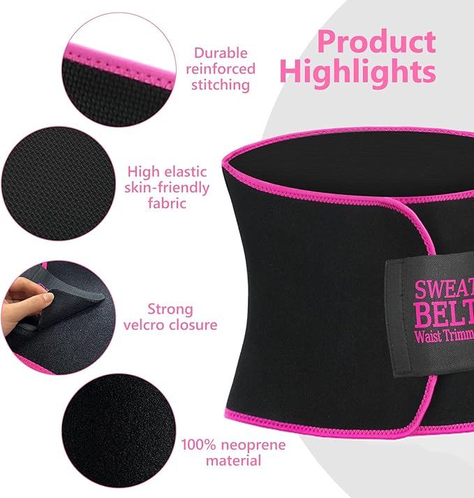 TRUEFIT™ Sweat Slim Belt for the TrueU!