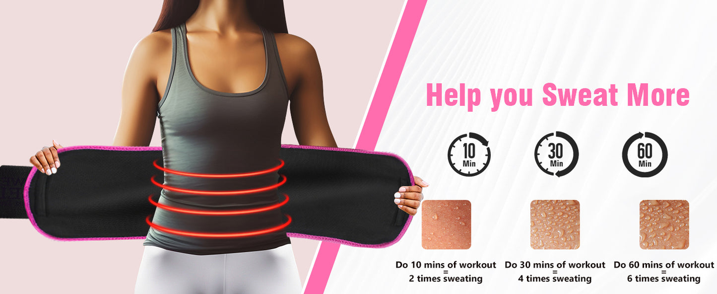 TRUEFIT™ Sweat Slim Belt for the TrueU!