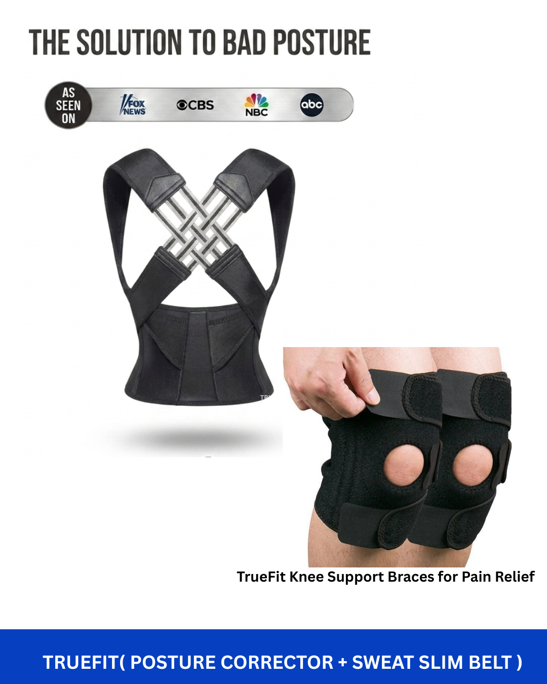 TRUEFIT™ POSTURE CORRECTOR for the TrueU!
