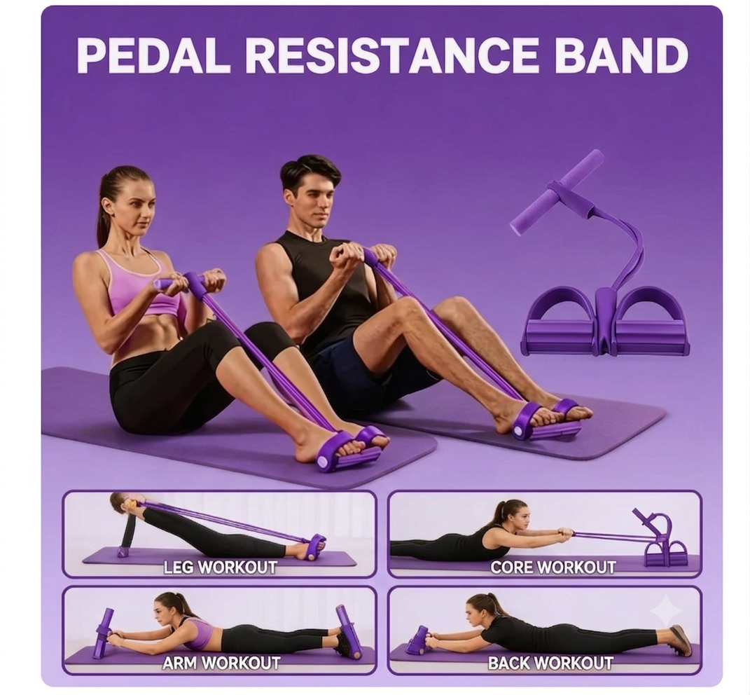 TRUEFIT™ YOGA PEDAL PULLER ( Fitness Resistance Band)