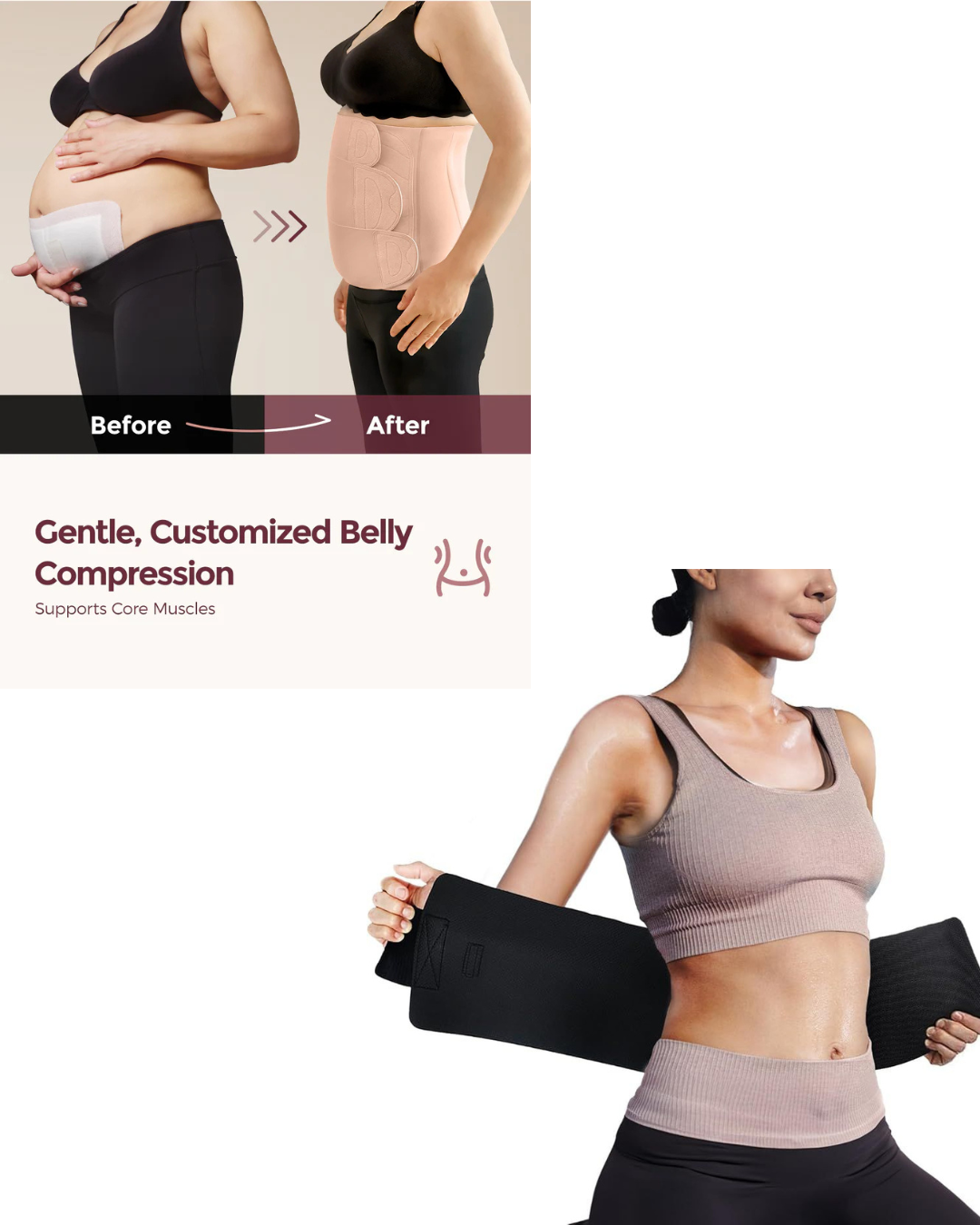 TrueU™ POST PARTUM BELLY WRAP