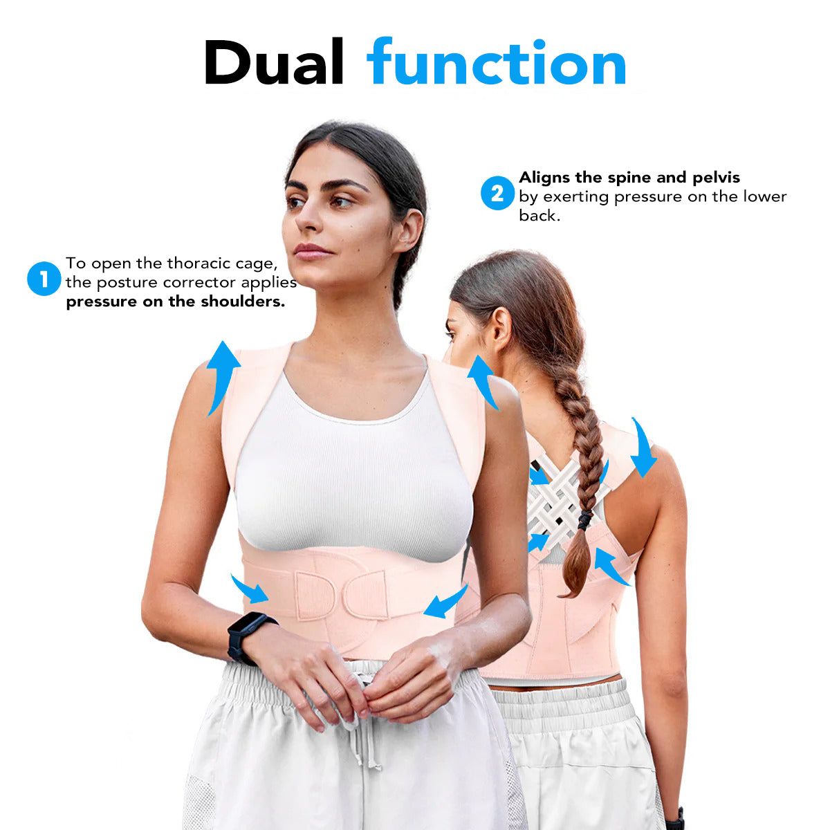 TRUEFIT™ POSTURE CORRECTOR for the TrueU!